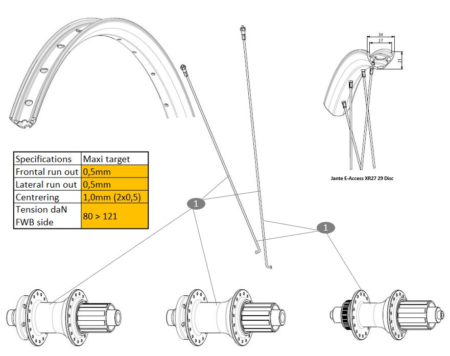 E-ACCESS XR27 29 DISC