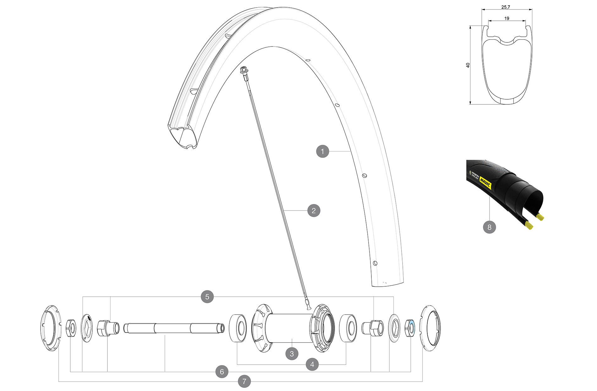 Mavic cosmic store carbon pro ust